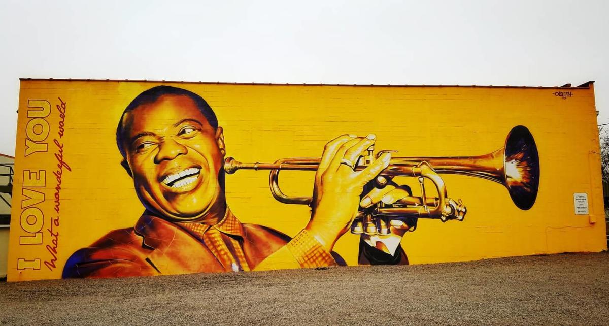 Mural - Louis Armstrong