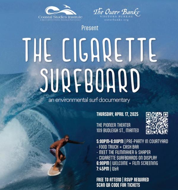 The Cigarette Surfboard - Film Screening - April 2025