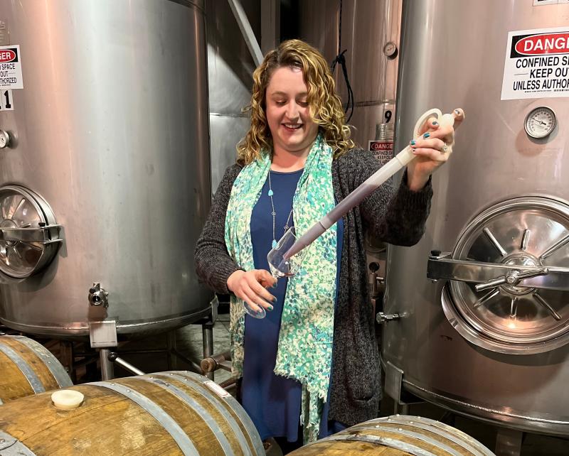 Vanessa Hoffman, Knapp Winery & Vineyard