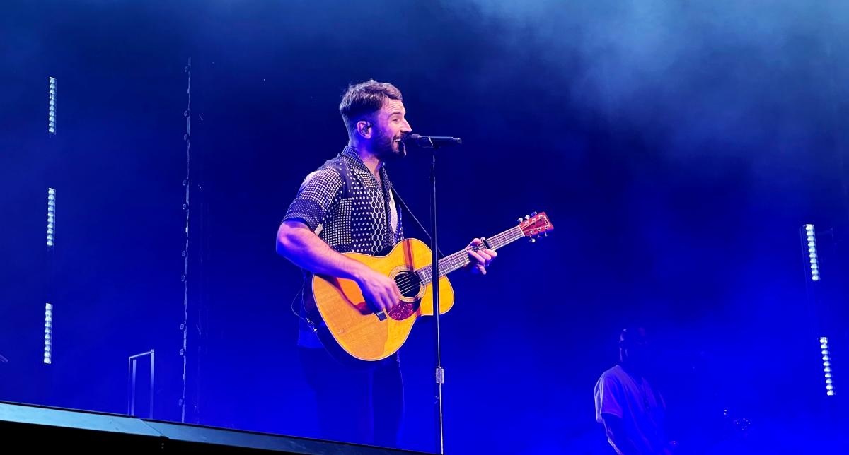 Sam Hunt performs at Musikfest in Bethlehem, PA