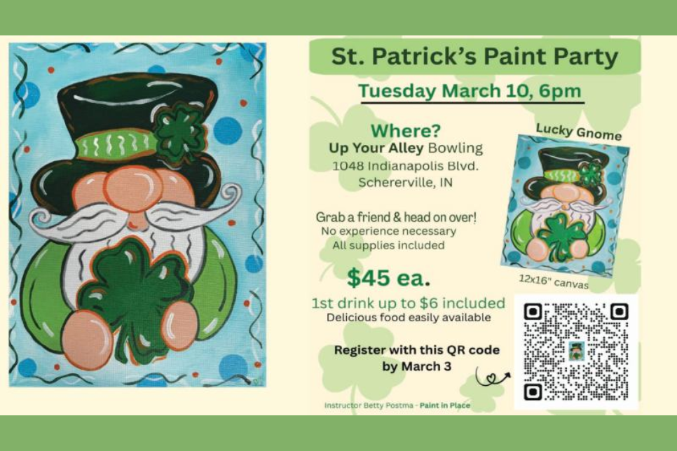 St Patricks Paint Party