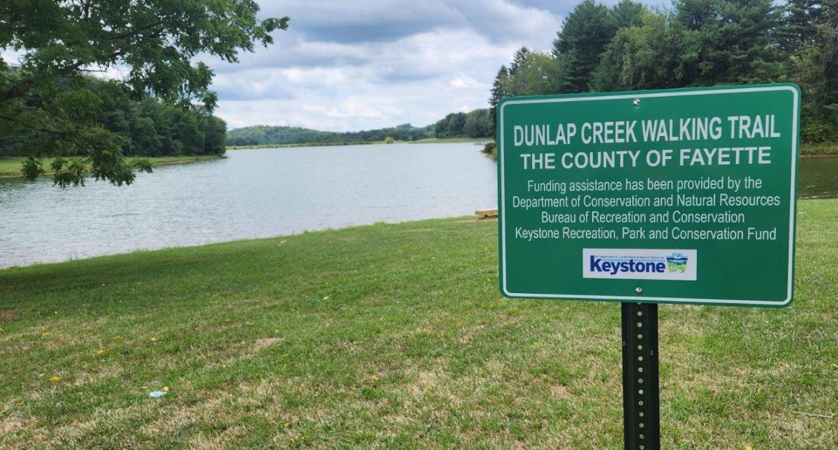 Officials broke ground on the Dunlap Creek Park Walking Trail on Friday, Aug. 2, 2024. iday,