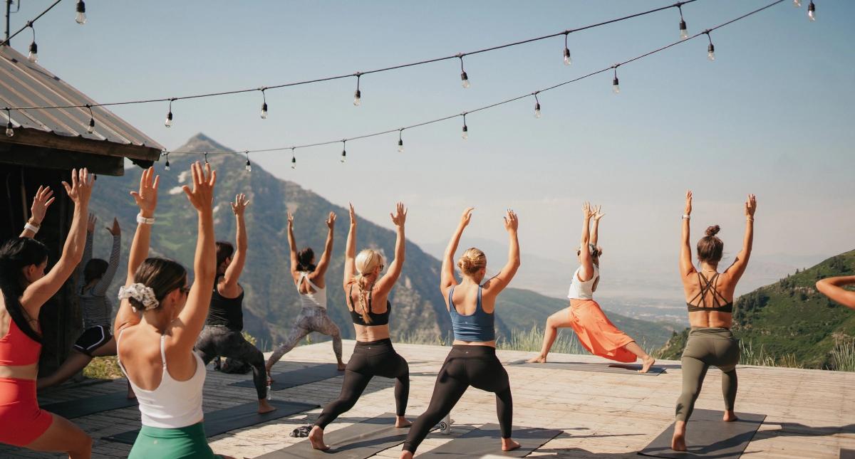 mountain top yoga sundance