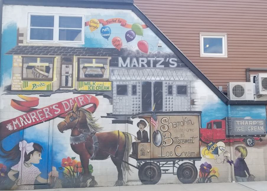 Shamokin Ice Cream Mural