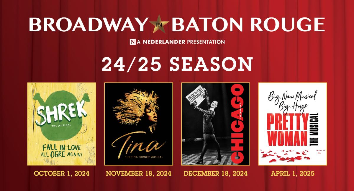 Broadway in Baton Rouge 2024-25