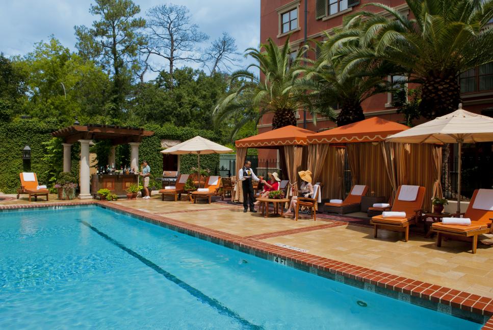 Pool and Cabanas