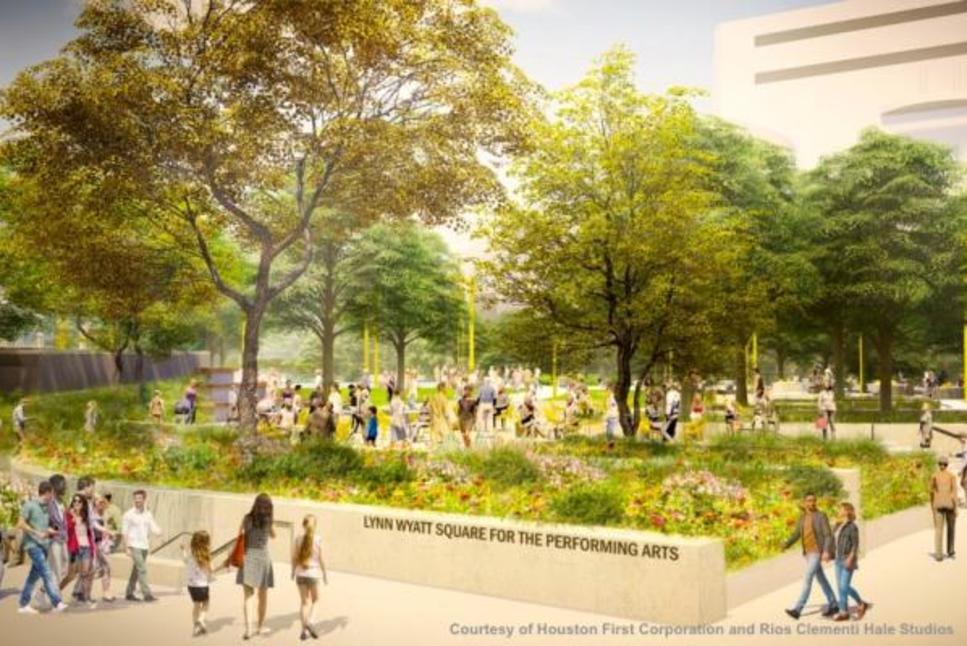Lynn Wyatt Square for the Performing Arts