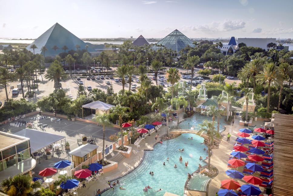 Moody Gardens Outdoor Pool