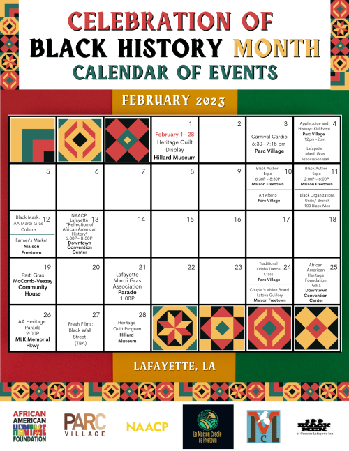 Black History Month in Lafayette, LA Black History Month in Lafayette, LA
