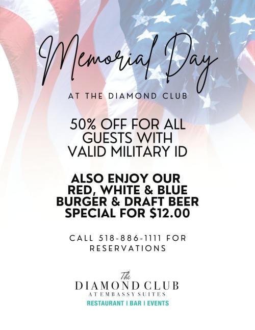 Diamond Club Memorial Day