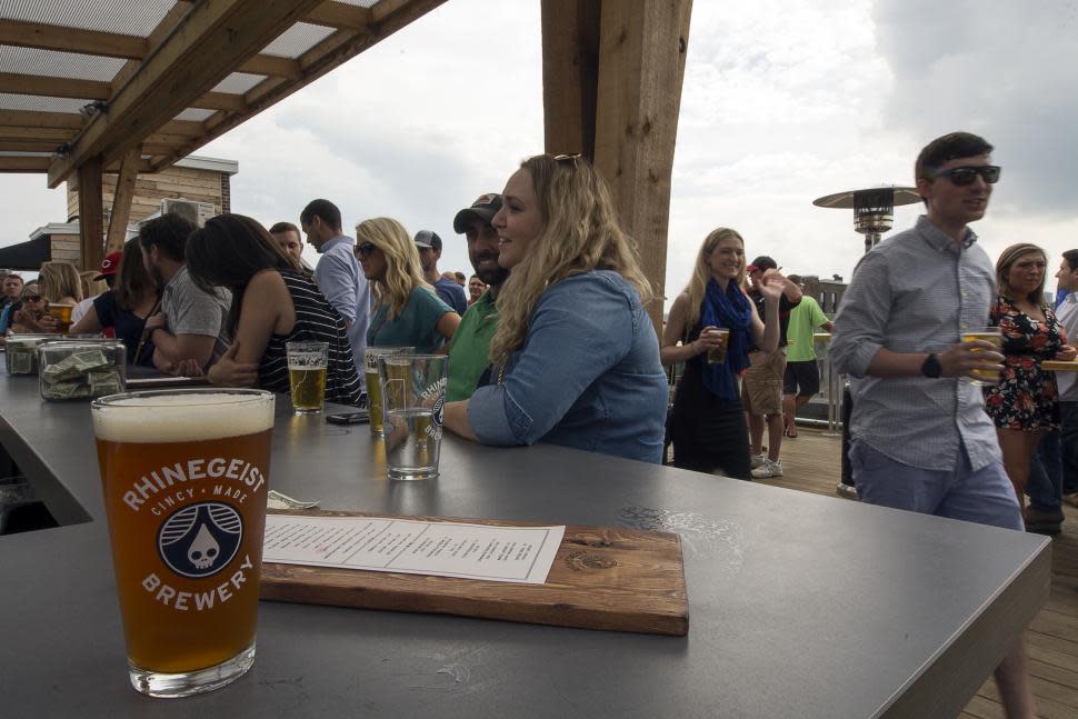 Rhinegeist rooftop bar (photo: Wendy Pramik)