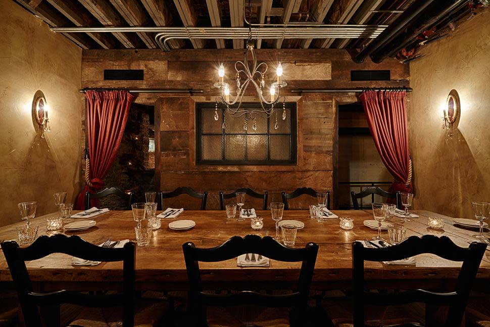 Private dining room at Sotto (photo: provided by Sotto)