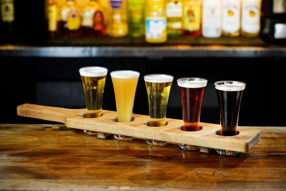 Hofbrauhaus Beer Sampler (photo: Hofbrauhaus)