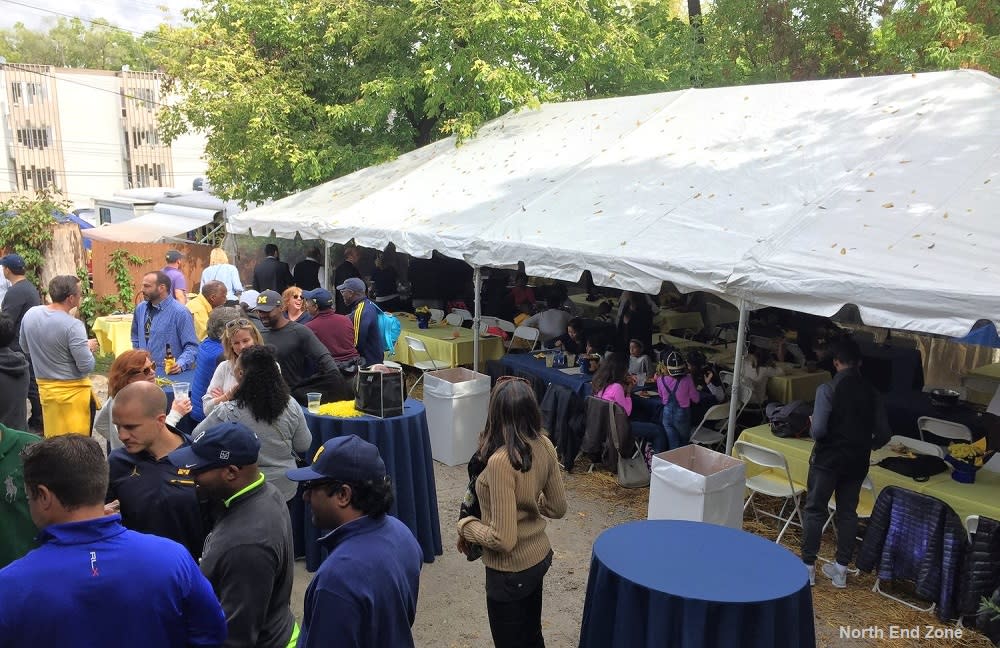 North End Zone tailgating