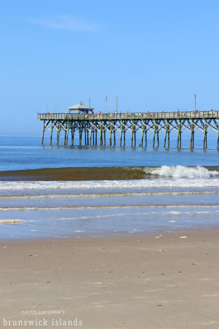 Oak Island Pier in North Carolina