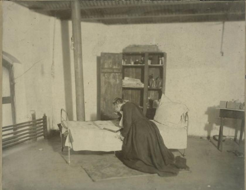 Carrie Nation in Topeka jail