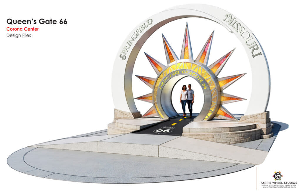 Queen's Gate Sculpture