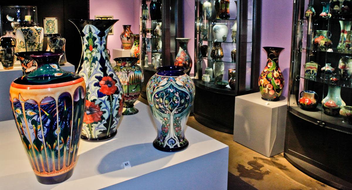 Inside view of the Wiener Museum of Decorative Arts