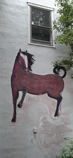 Lewisburg Mural Horse