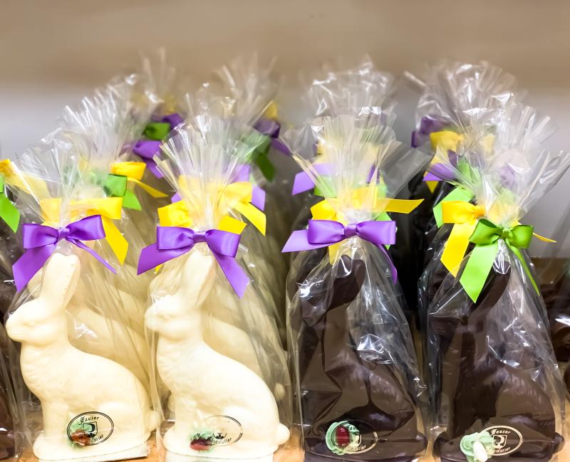 Hauser Chocolates Easter Bunnies