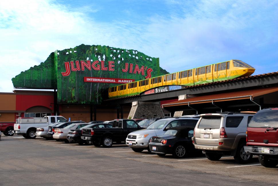 Monorail at Jungle Jim's in Eastgate (photo: Jungle Jim's)