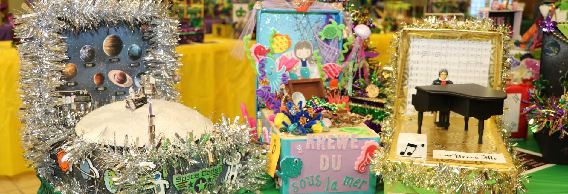 Lake Charles Mardi Gras Shoebox Float Contest