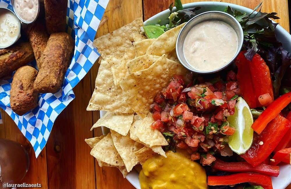 Food order from Detroit Street Filling Station