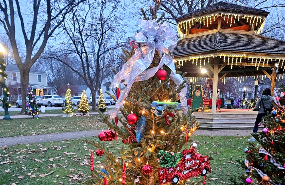 Light Up Dexter event at monument park