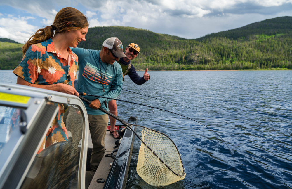 Fishing with Bernie, Granby, Colorado 3