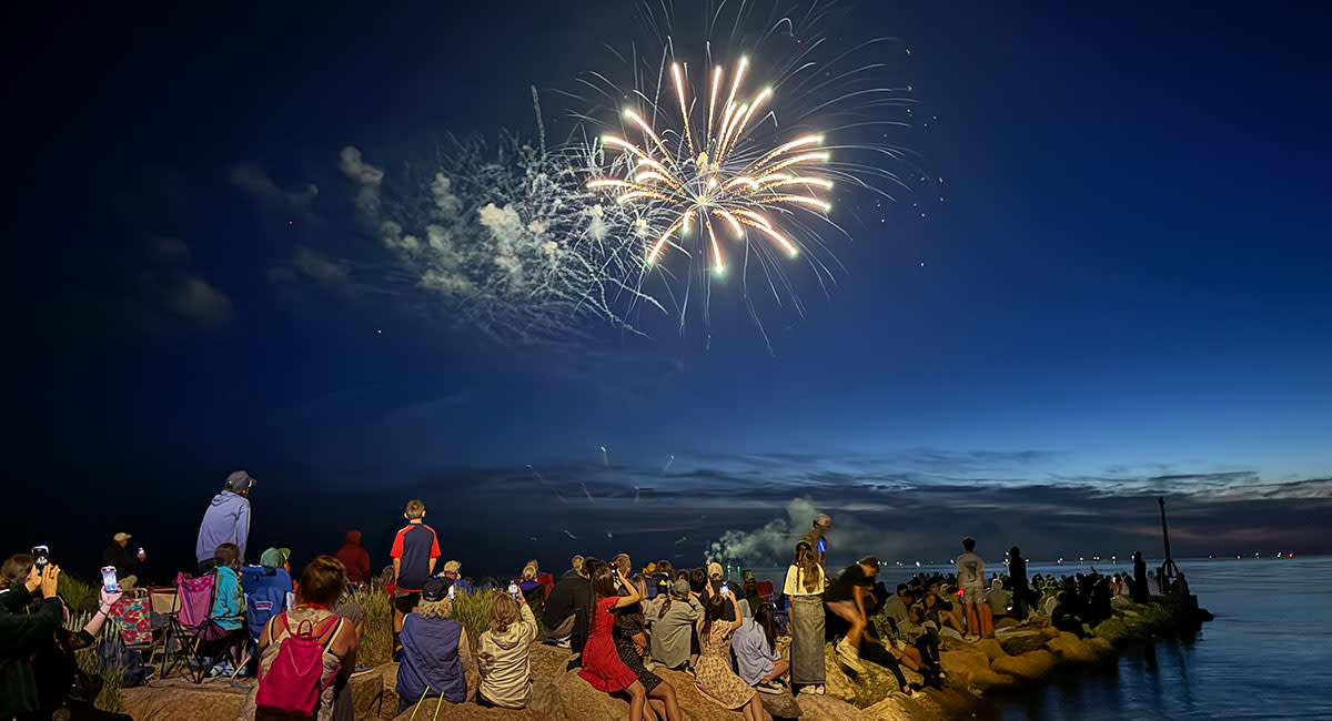 Fourth of July Rock Harbor