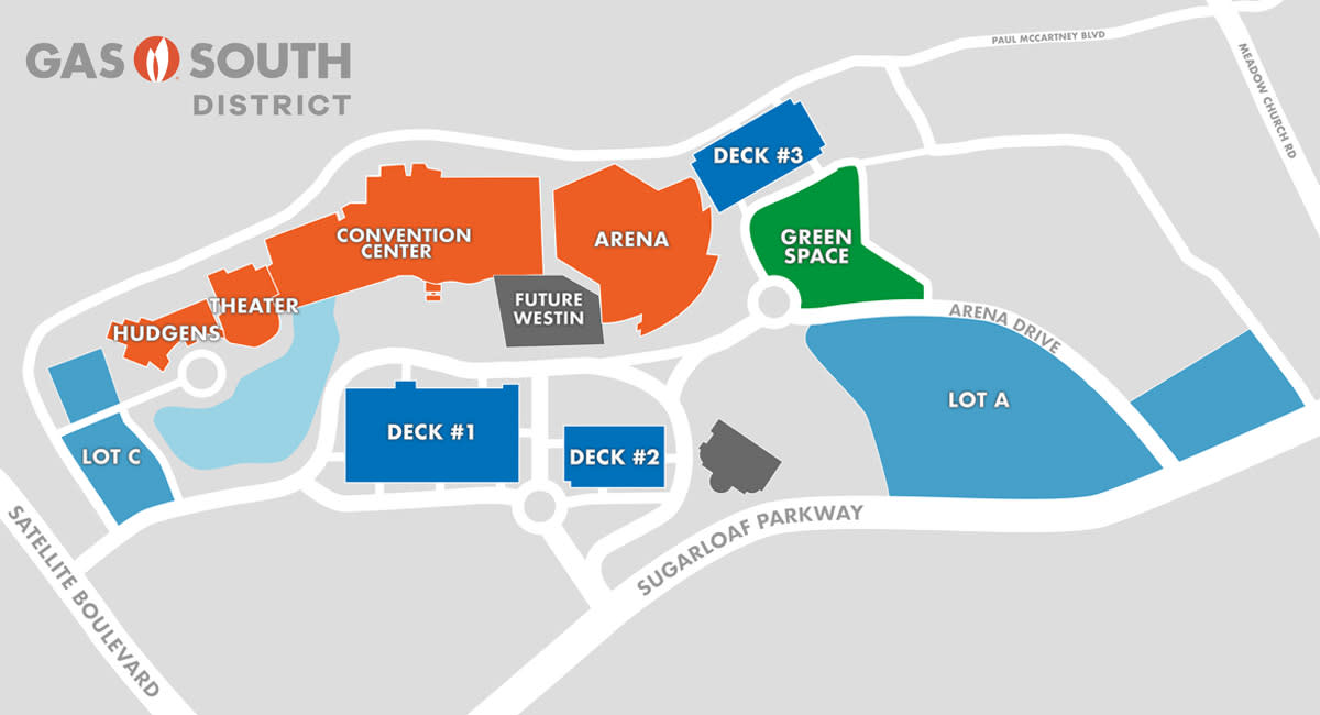 Gas South District Map