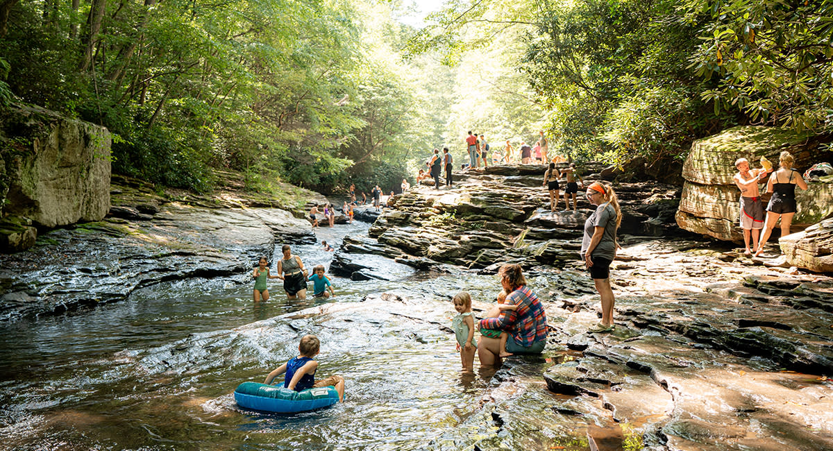 Picnic in Ohiopyle State Park