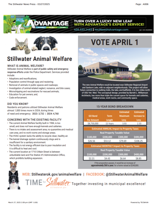 AW City of Stillwater Ad