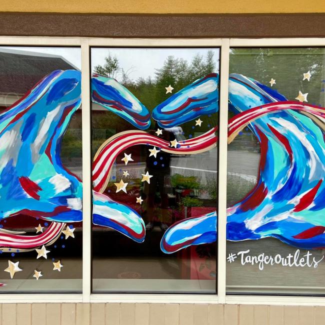 Tanger Outlets - Memorial Day Art