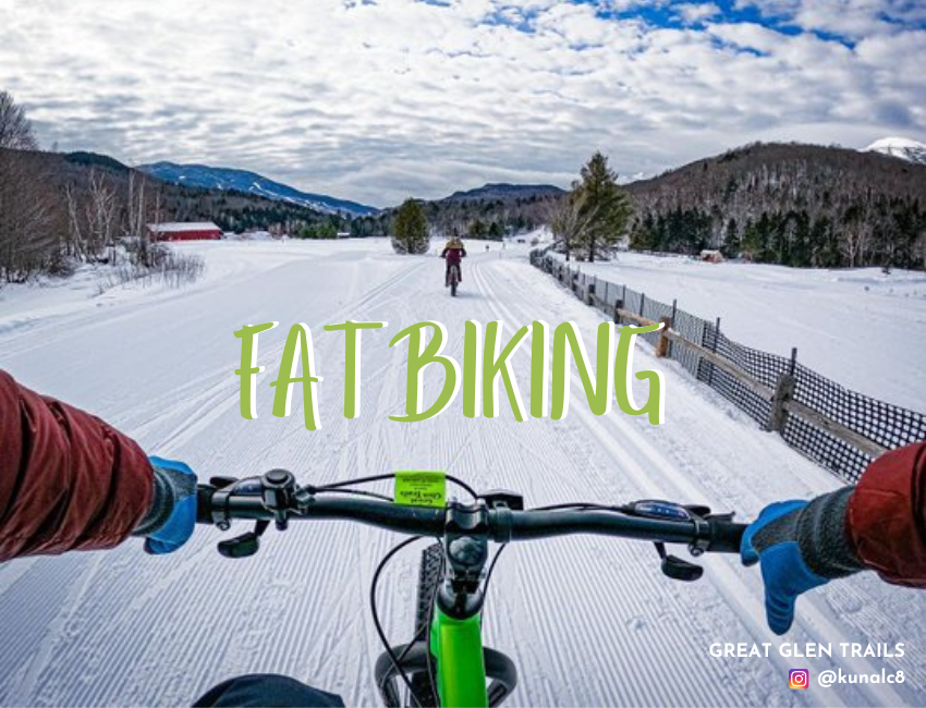 Fat Biking Kid-Friendly Winter Activities (Great Glen Trails)