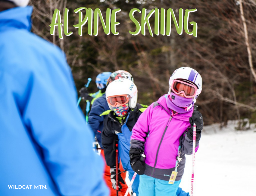 Alpine Skiing Kid-Friendly Winter Activities (Wildcat Mountain)