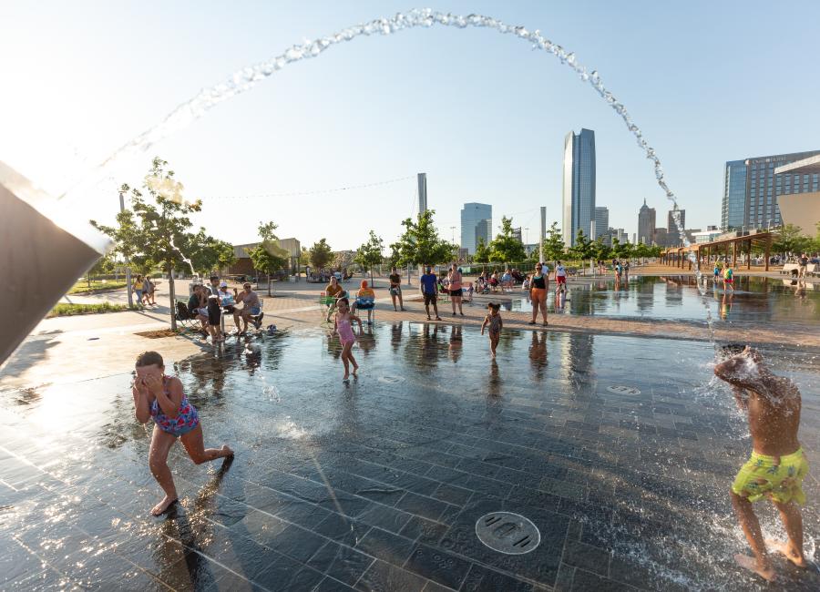 Scissortail Park Splash Pad