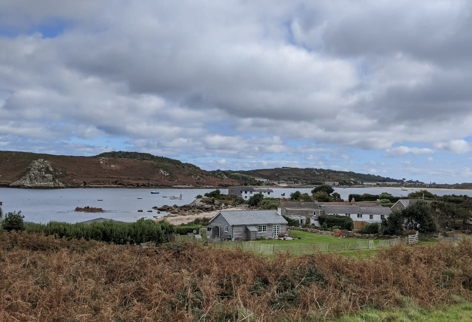 View of Fraggle Rock on Bryher