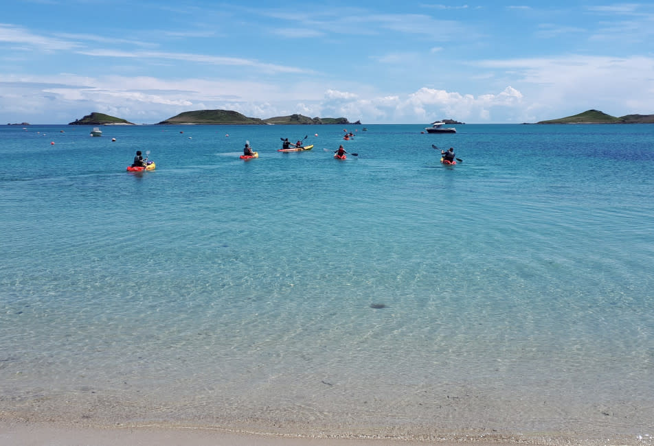 St Martin's Watersports kayaking