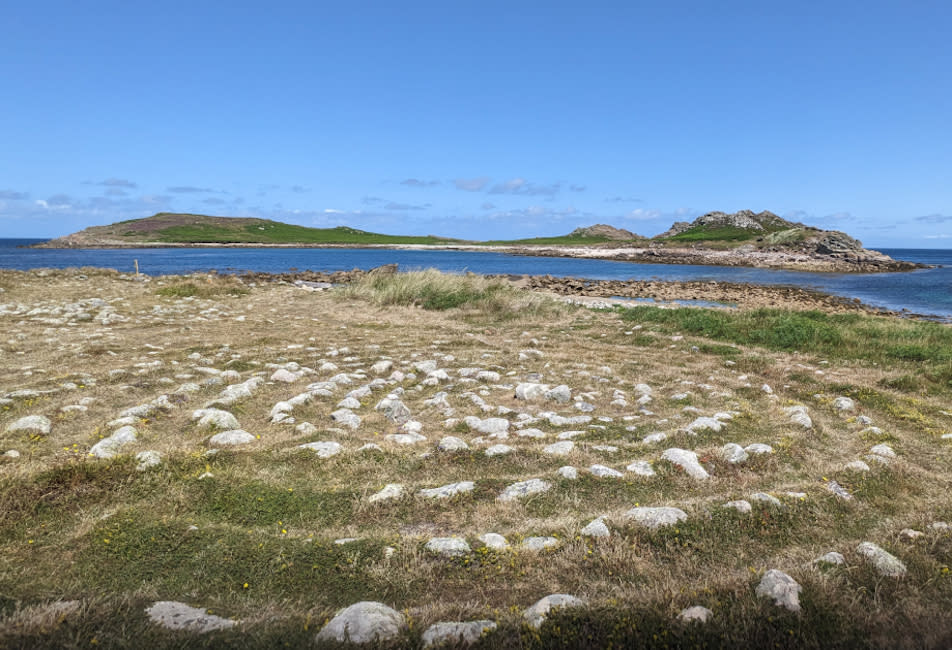 Stone labyrinth