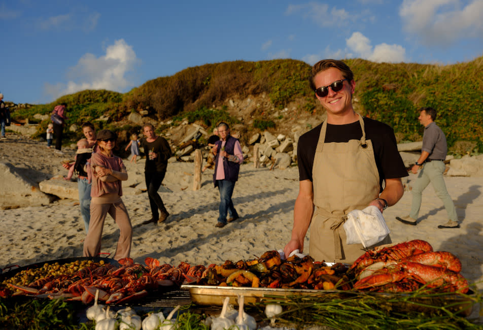 Taste of Scilly with Simon Stallard event on Tresco