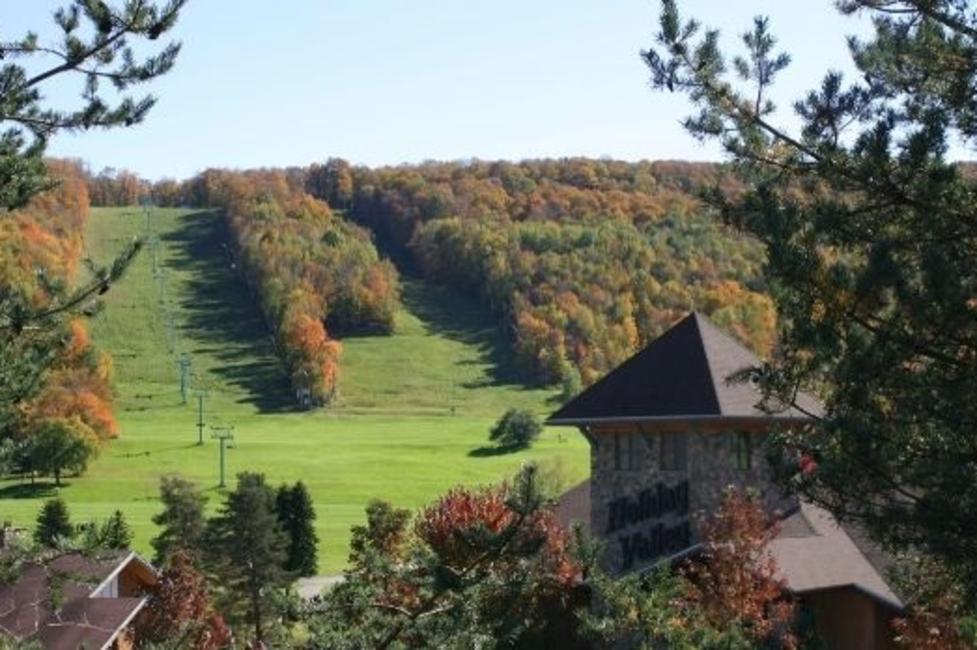 Holiday Valley Resort, Ellicottville, in fall Holiday Valley Resort, Ellicottville, in fall