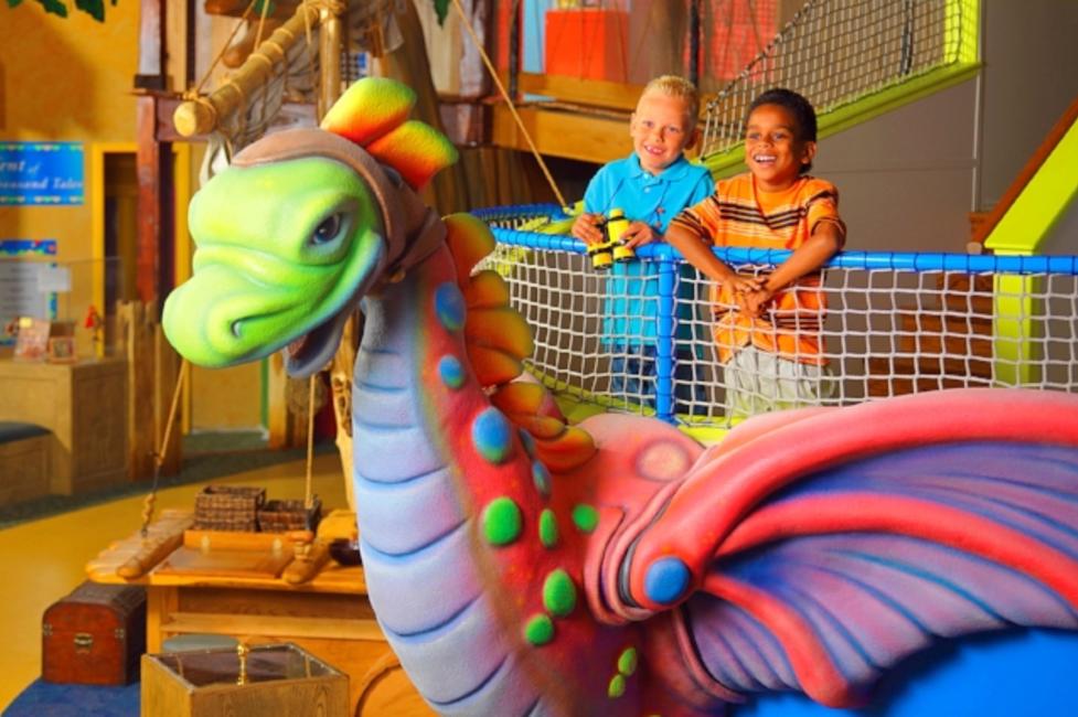 The Strong National Museum of Play Kids playing at the Strong National Museum of Play
