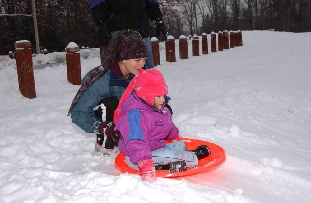 Sledding