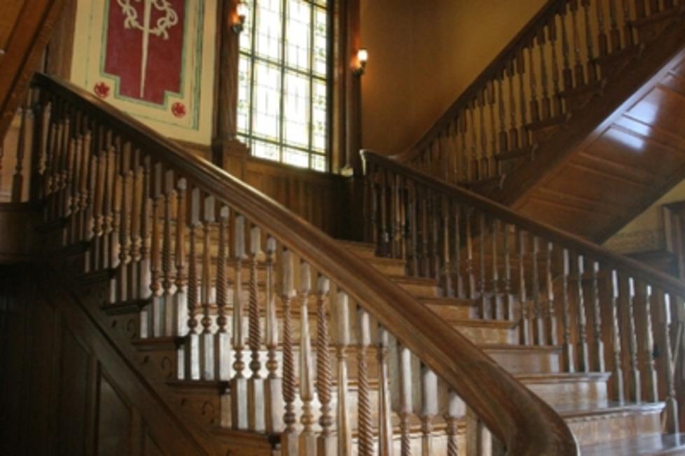 Grand Staircase at Thistle Hill