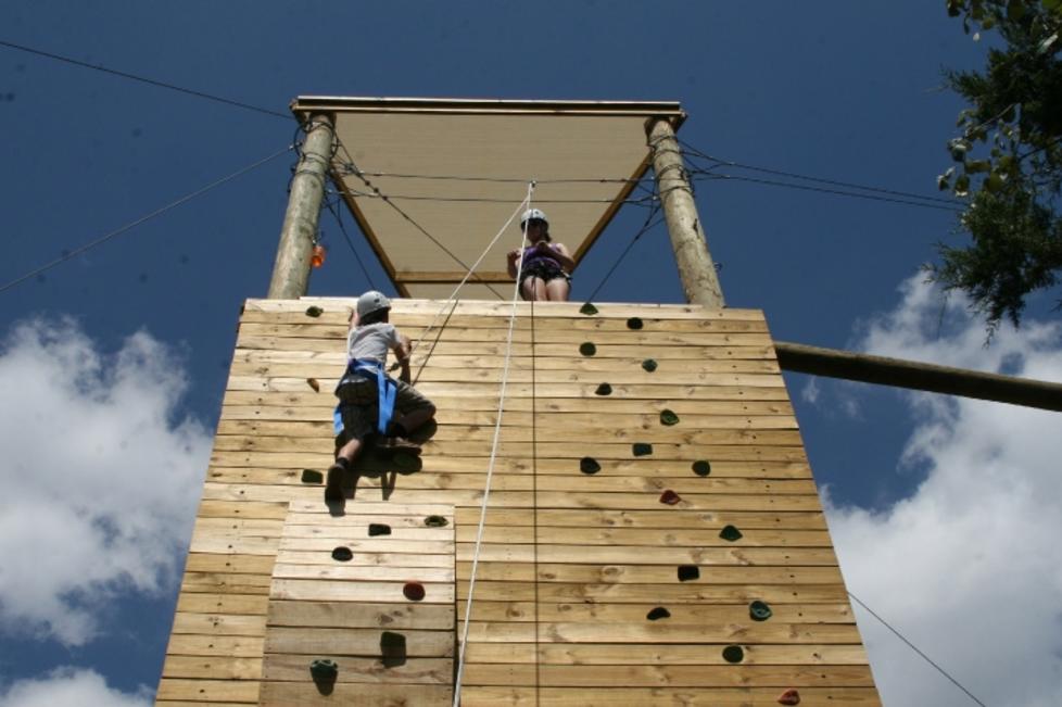 34' Climbing Tower and Zip Line