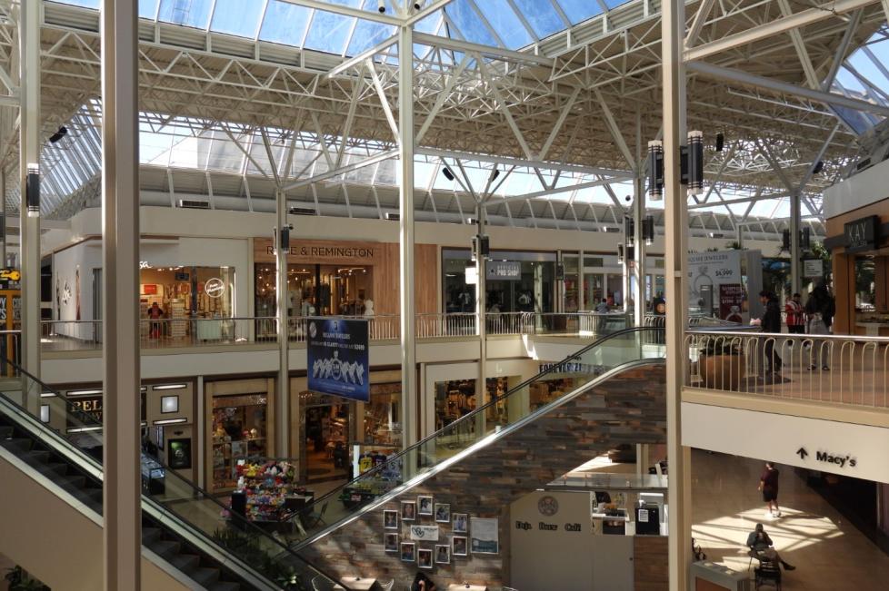 Hulen Mall interior