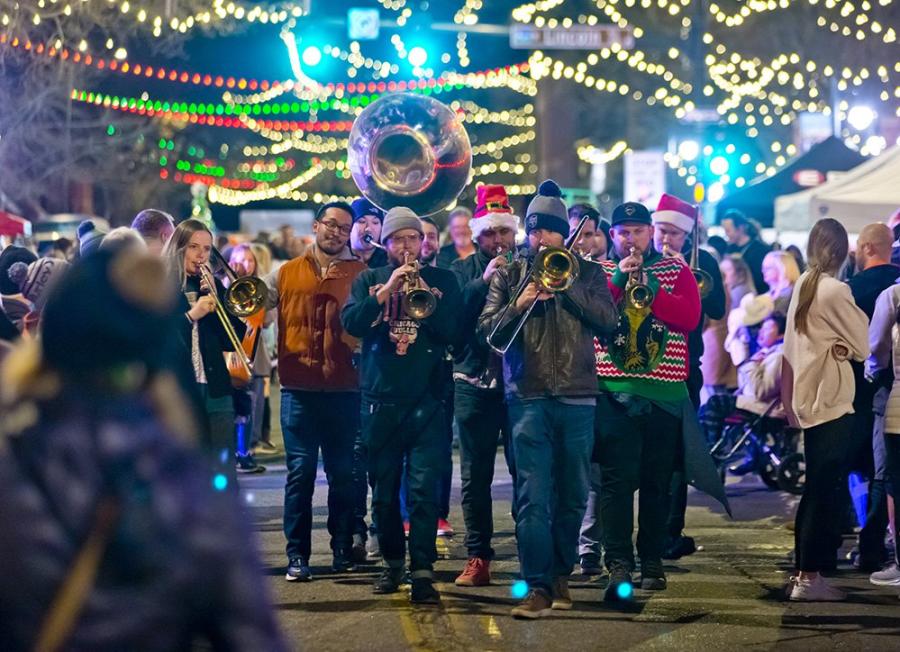 Festival of Lights holiday lights display in Loveland