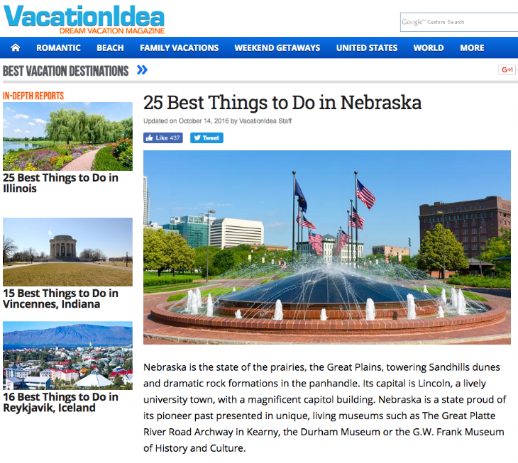 25 Best Things to do in Nebraska