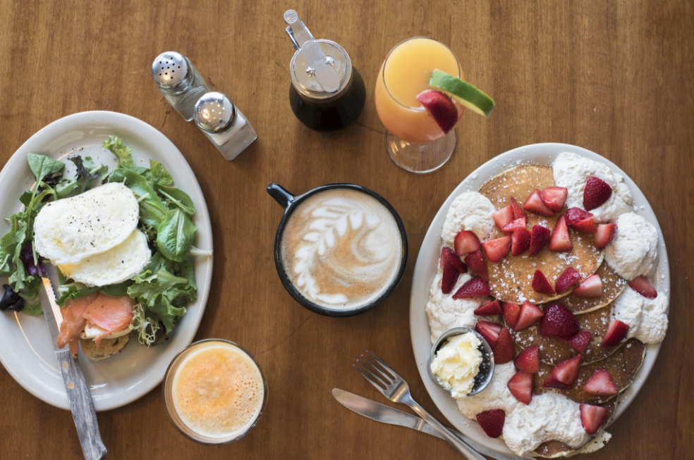 A breakfast/brunch served at the Nucleus on Water St.